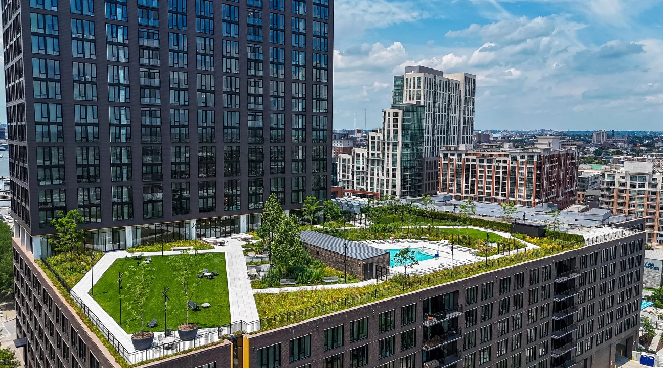 Furnished 1-bed in Harbor Point, Baltimore