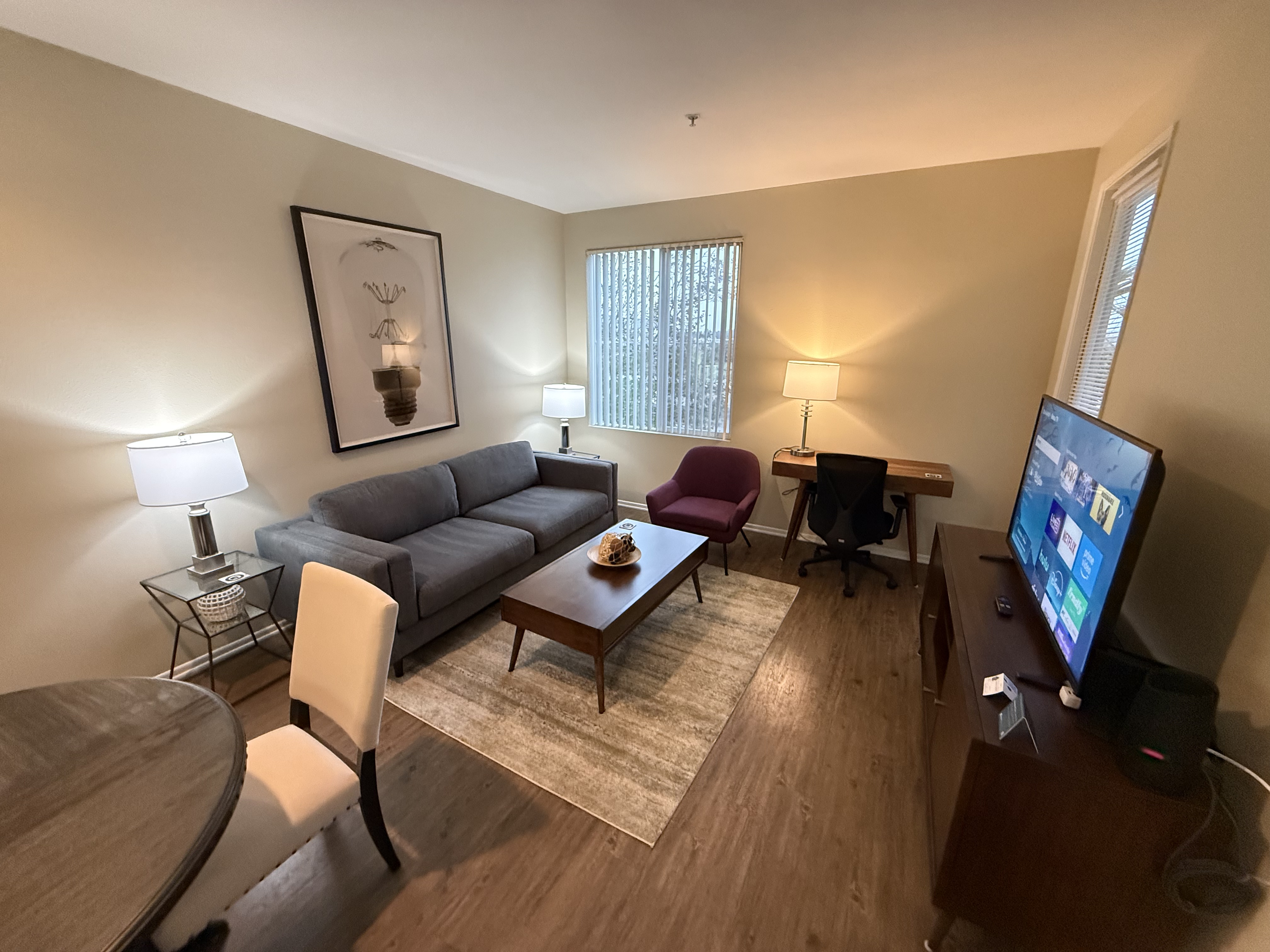 Furnished 1-bedroom in Playa Vista